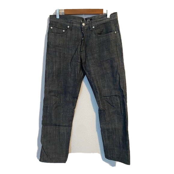 A.P.C. Other - A.P.C. New Standard Jean Classique Mens Grey Dark Wash Denim Jeans Size 30